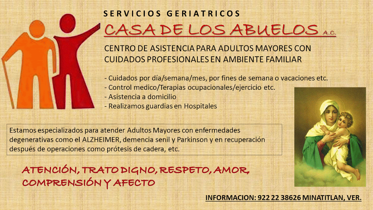 Servicios Geriatricos "LA CASA DE LOS ABUELITOS" A.C.